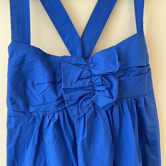 Crewcuts (J Crew) Electric blue dress - Picture 2 of 6